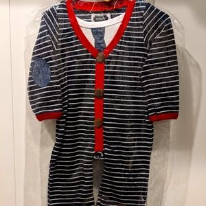 NEW Mud Pie 6-9 month outfit (necktie)